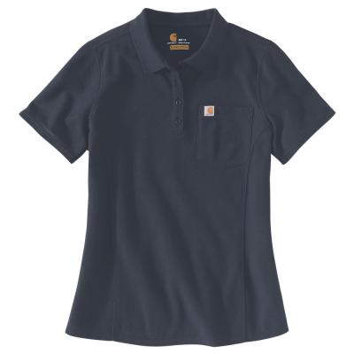 CARHARTT POLO RLXD FIT NAVY M