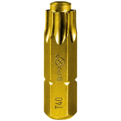 SPAX BITS TORX+RONDING T40 25MM