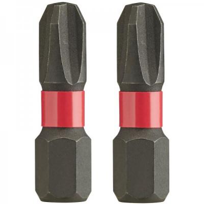 MILWAUKEE SHOCKWAVE BITS PH3 25MM 2ST.