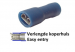 V-STEKKERHULS (VPE)VOLISOL - 4.8MM BLAUW