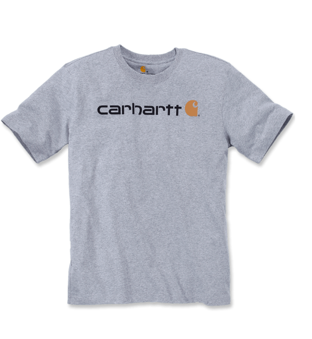 Carhartt T- Shirt à Manches Courtes épais avec Logo imprimé Coupe
